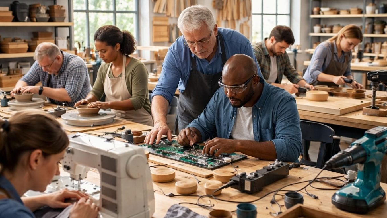 découvrez nos formations certifiantes et ateliers pratiques pour développer vos compétences manuelles et réussir votre reconversion professionnelle en toute confiance.