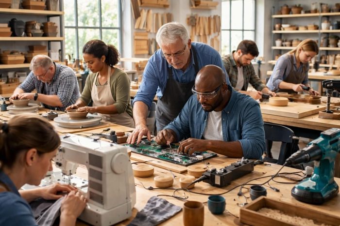 Développer compétences manuelles avec formations certifiantes et ateliers pratiques pour reconversion professionnelle réussie