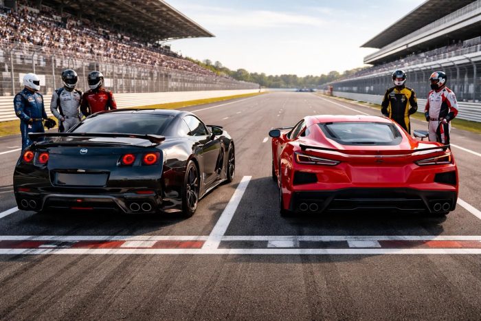 Formation conduite sportive avec Nissan GT-R et Corvette C8 Stingray