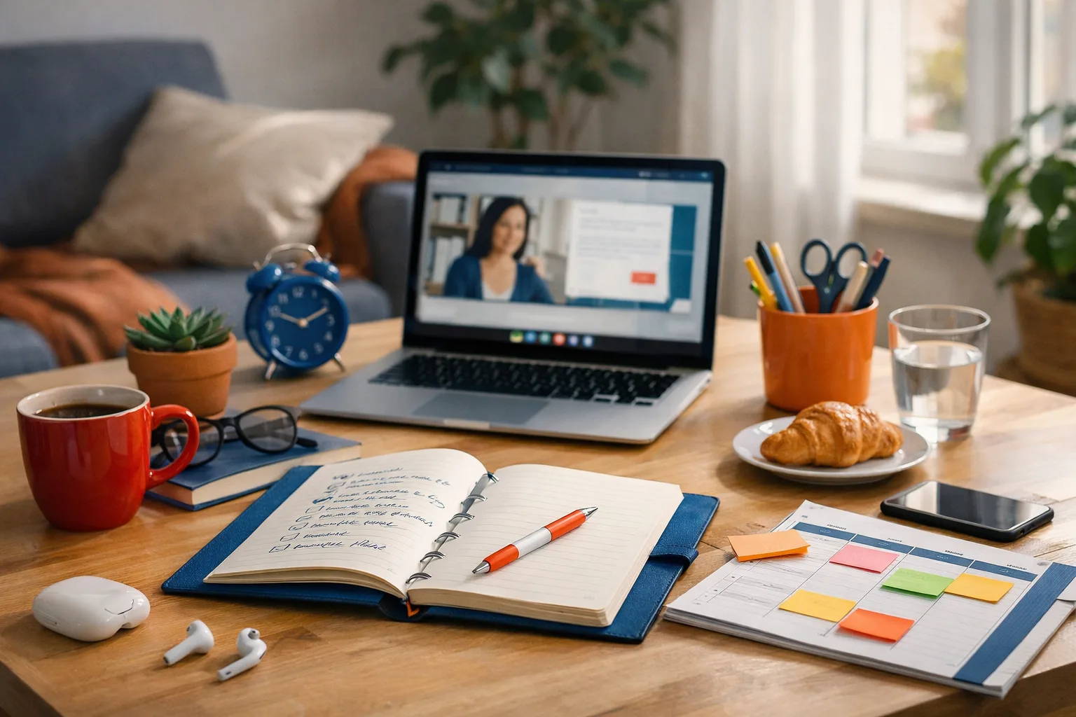 Routine de télétravail : structurer sa journée sans bureau